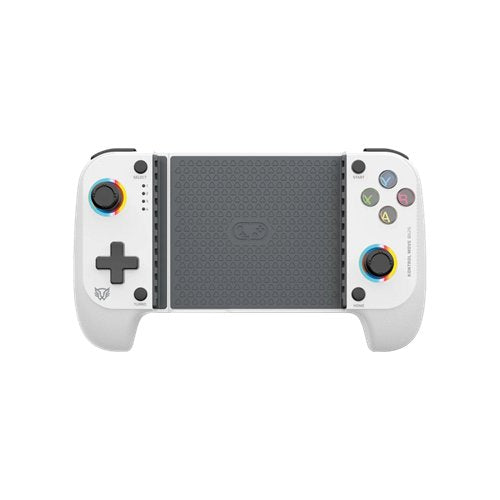 GAMEPAD GAMER BALAM RUSH KONTROL MOVE G626 / GAME PAD CONTROL / INALAMBRICO -BT 5.0 / P- CELULAR / ANDROID - IOS / RGB / RECARGABLE / TURBO - VIBRACION DUAL / JOYSTICK ANTI DRIFT / BLANCO / BR-940481 GAMEPAD GAMER BALAM RUSH KONTROL MOVE G626 / GAME PAD CONTROL / INALAMBRICO -BT 5.0 / P- CELULAR / ANDROID - IOS / RGB / RECARGABLE / TURBO - VIBRACION DUAL / JOYSTICK ANTI DRIFT / BLANCO / BR-940481